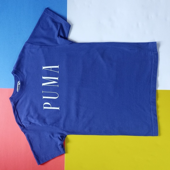 Vintage 90s Puma Health Energetic Lifestyle Graphic T-Shirt Unisex - Picture 2 of 6